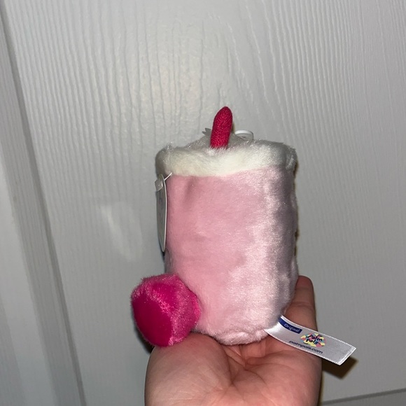 Limited Edition Pink Bubble Tea Palm Pals - Picture 2 of 5